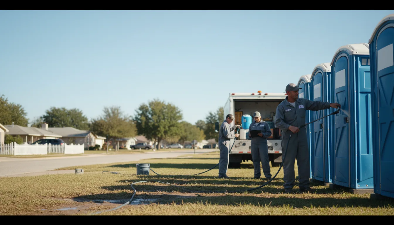 Long-Term Portable Toilet Rental in Forestville, WI near me